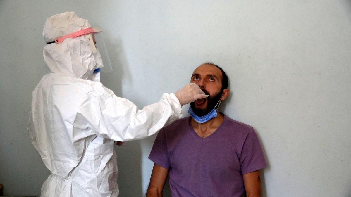 Trabzon'da filyasyon ekibi yoğun kar yağışına rağmen çalışıyor