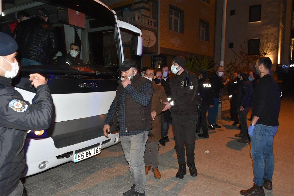 Samsun'da villaya kumar baskını: 47 kişi yakalandı