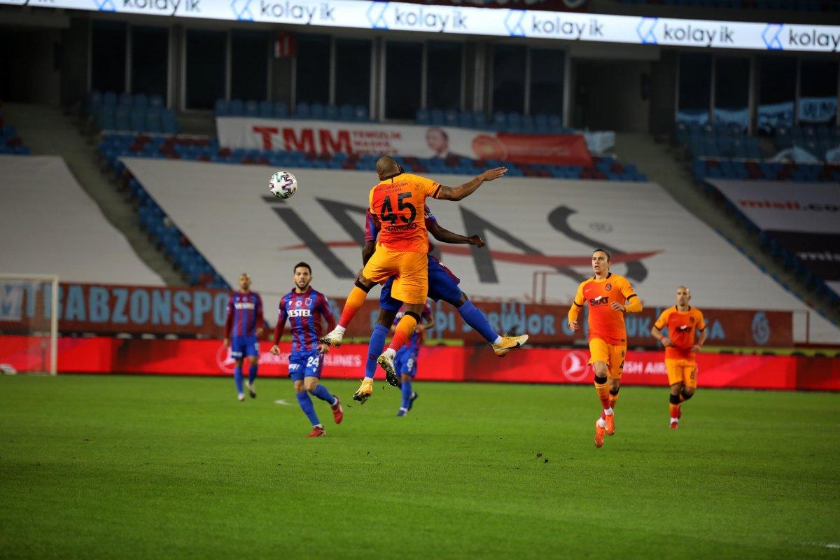 Galatasaray, Trabzon'da rahat kazandı