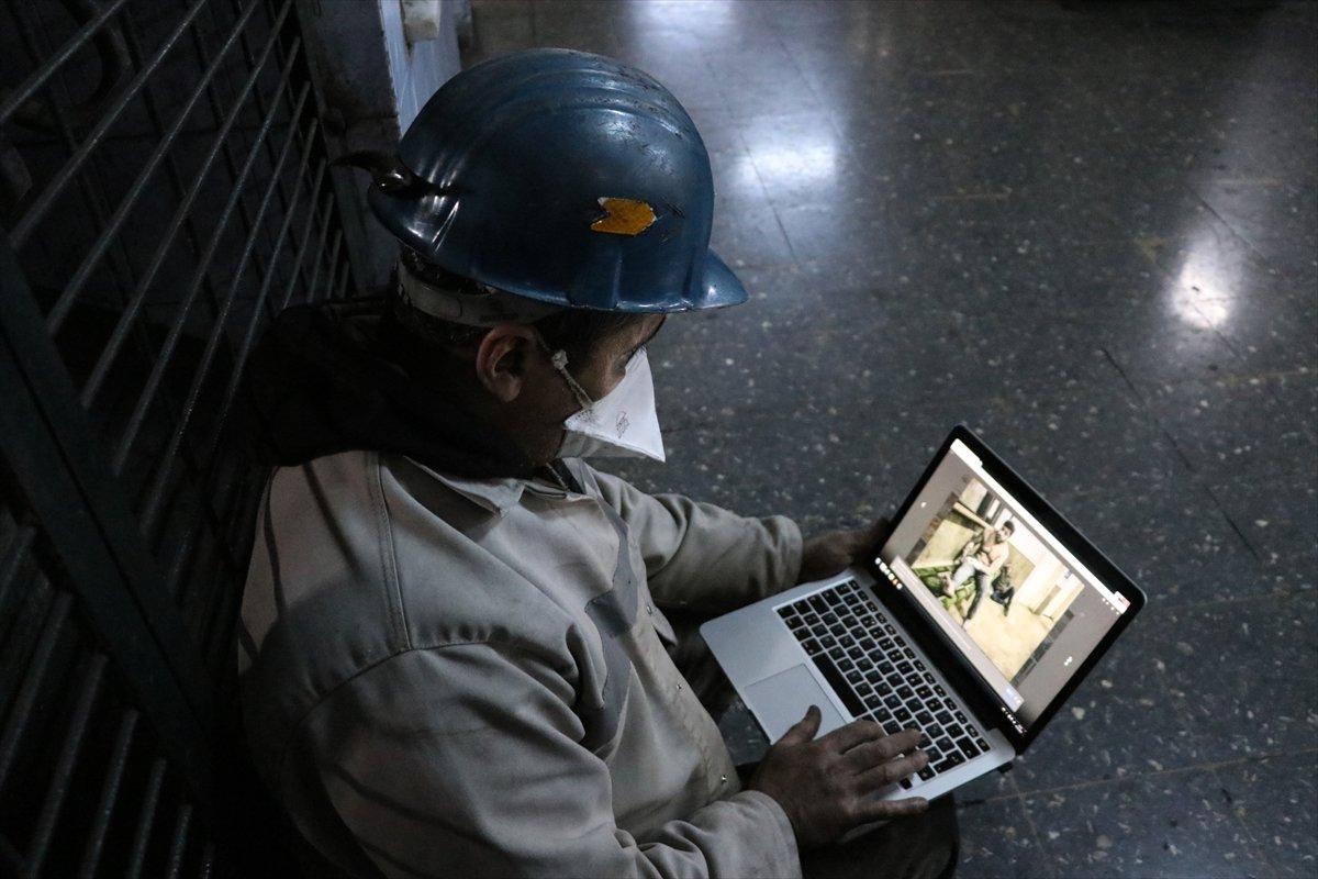 Zonguldak'ta madenciler, Yılın Fotoğrafları oylamasına katıldı