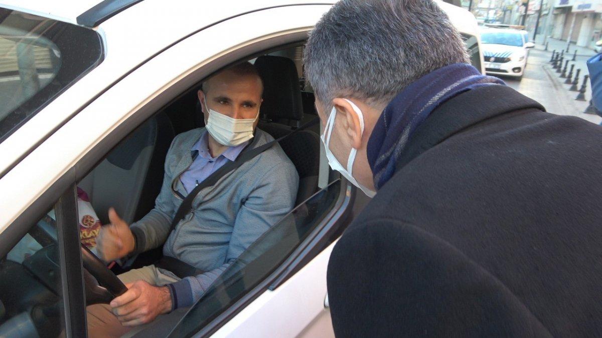 Gaziantep'te sokağa çıkanlar emniyet müdürüne yakalandı