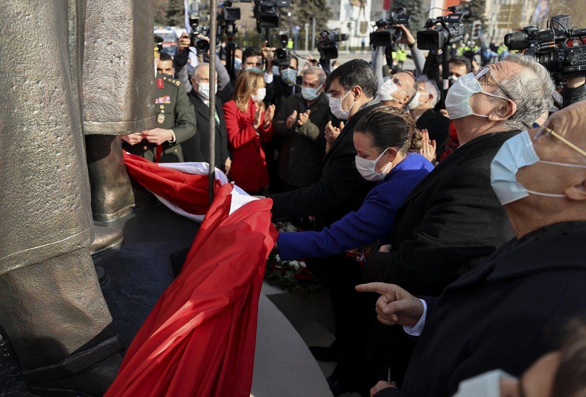 Atatürk'ün Ankara'ya gelişinin anısına yapılan '27 Aralık Kızılca Gün Anıtı' açıldı