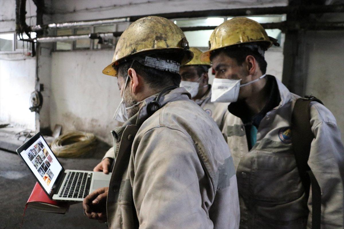 Zonguldak'ta madenciler, Yılın Fotoğrafları oylamasına katıldı