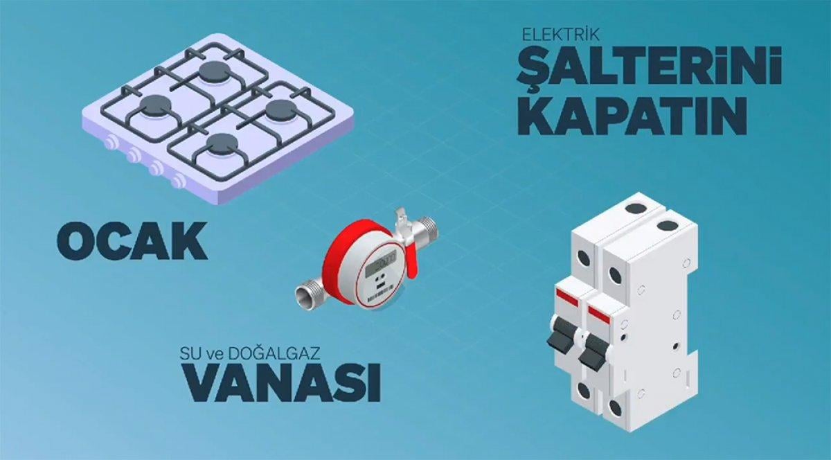 Süleyman Soylu'dan, depremin ilk 6 saatinde yapılması gerekenler paylaşımı