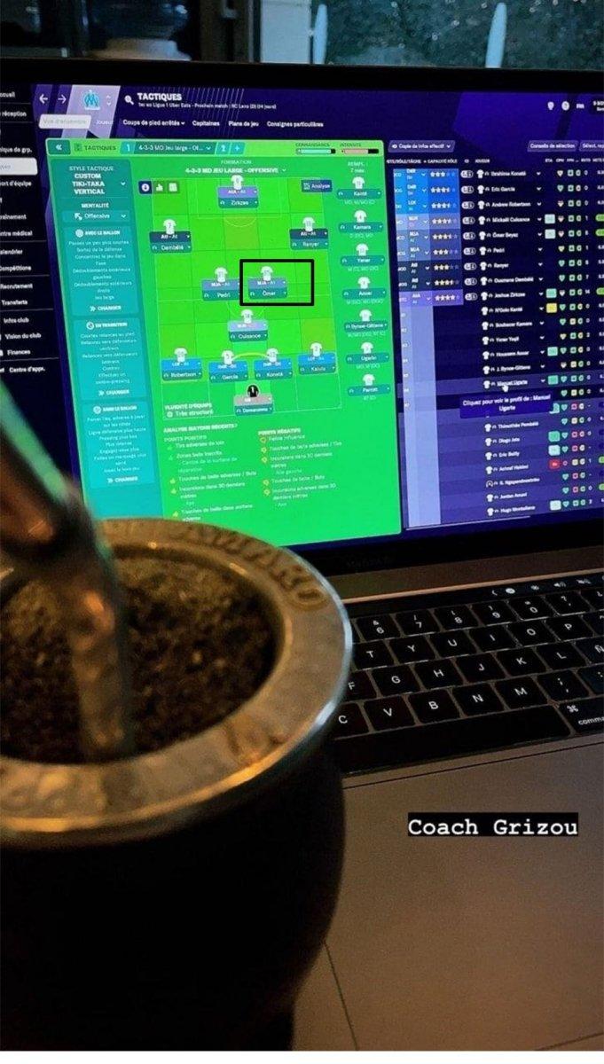 Griezmann FM'de kadrosuna Ömer Faruk'u aldı