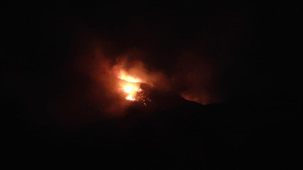 Hatay'da 4 noktada yangın