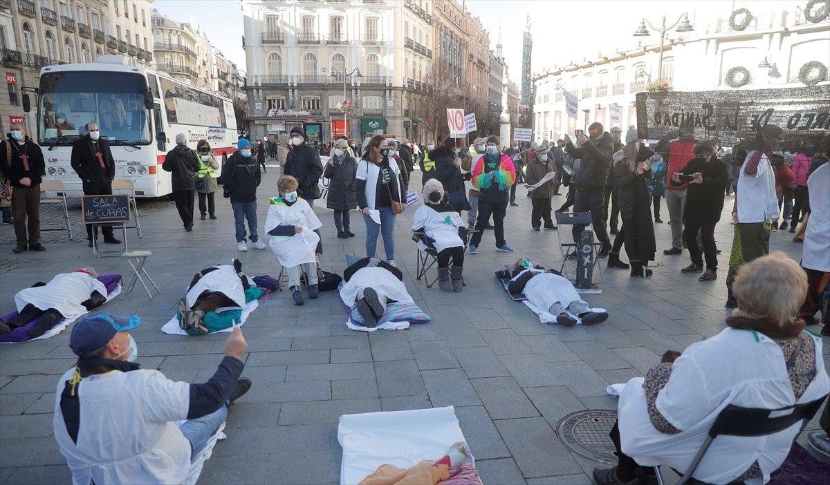 İspanya'da sağlıkta özelleştirmeye tepki