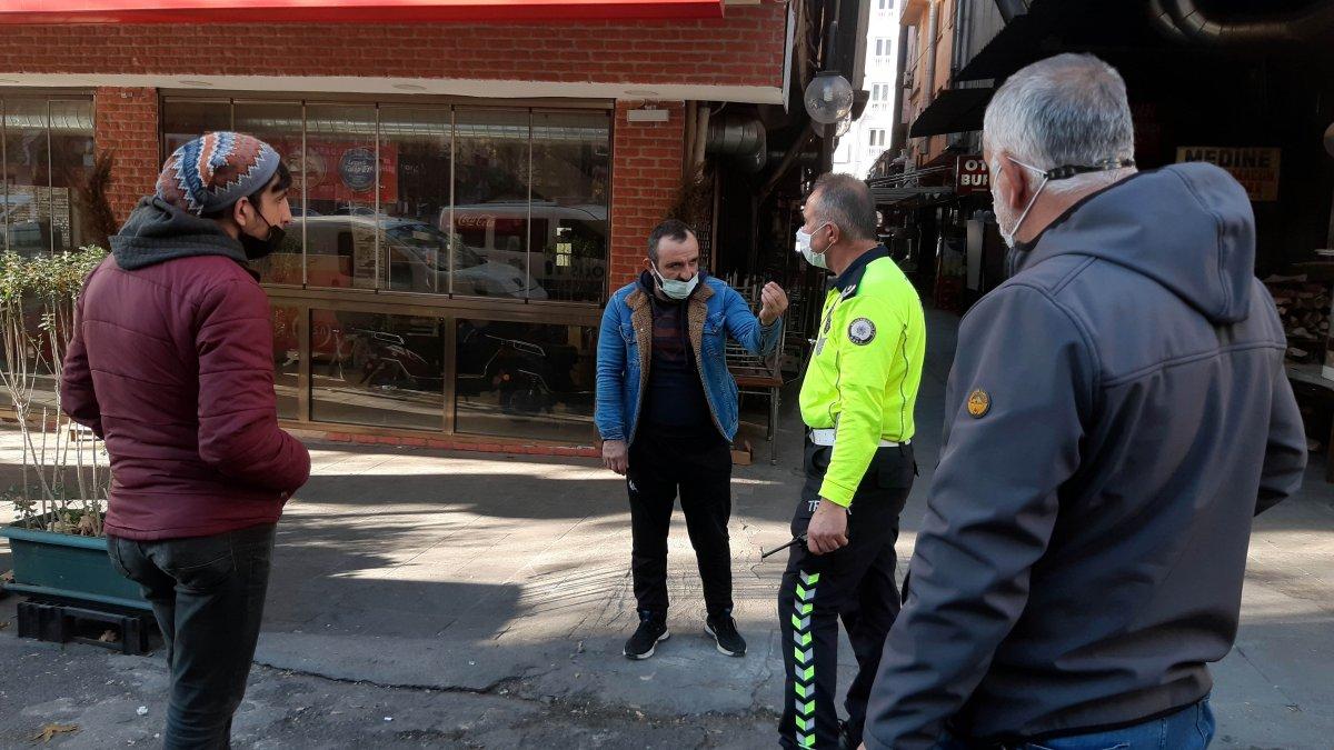 Kahramanmaraş'ta kısıtlamada kavga eden 3 kişi gözaltına alındı