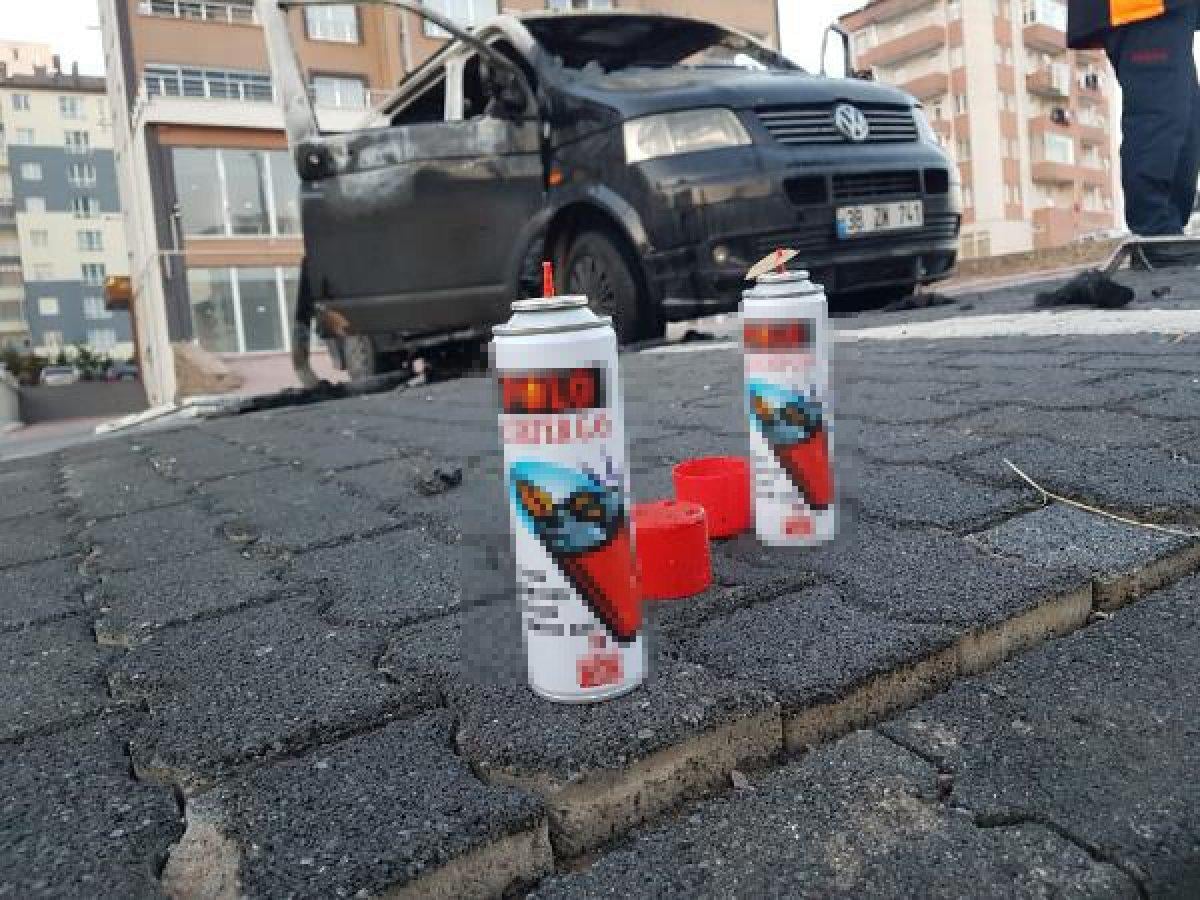 Kayseri'de çakmak gazı soluyan 3 kuzen yaralandı