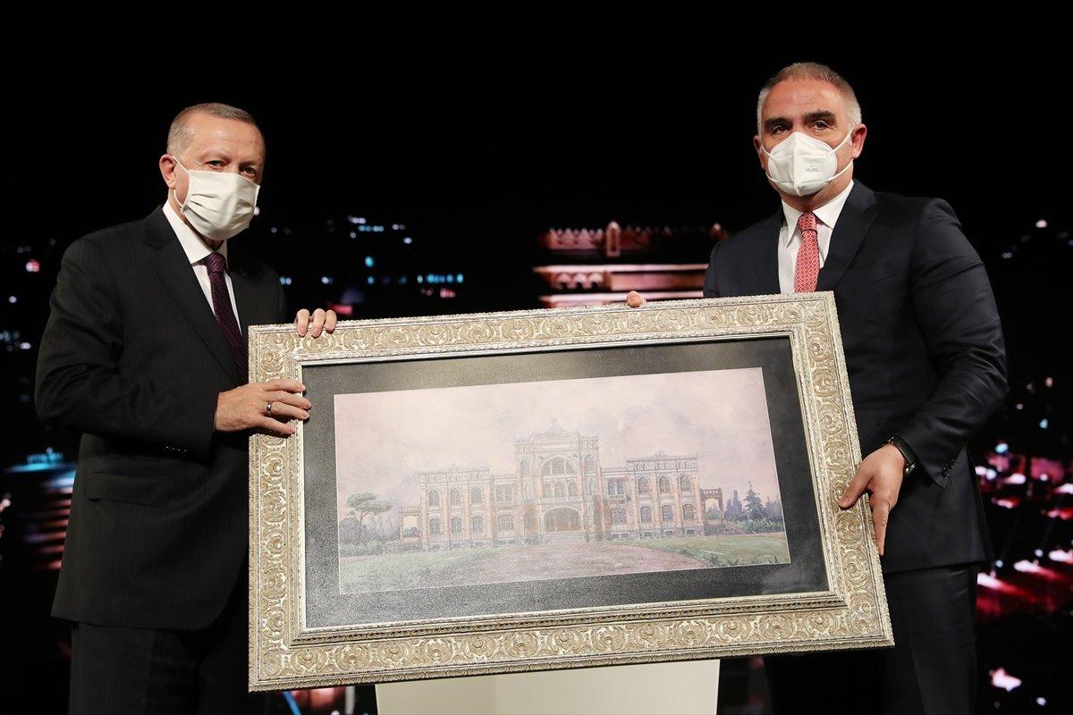 Cumhurbaşkanı Erdoğan, Ankara Devlet Resim ve Heykel Müzesi'ni açtı