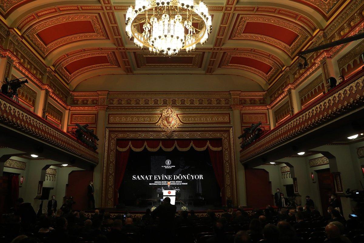 Cumhurbaşkanı Erdoğan, Ankara Devlet Resim ve Heykel Müzesi'ni açtı