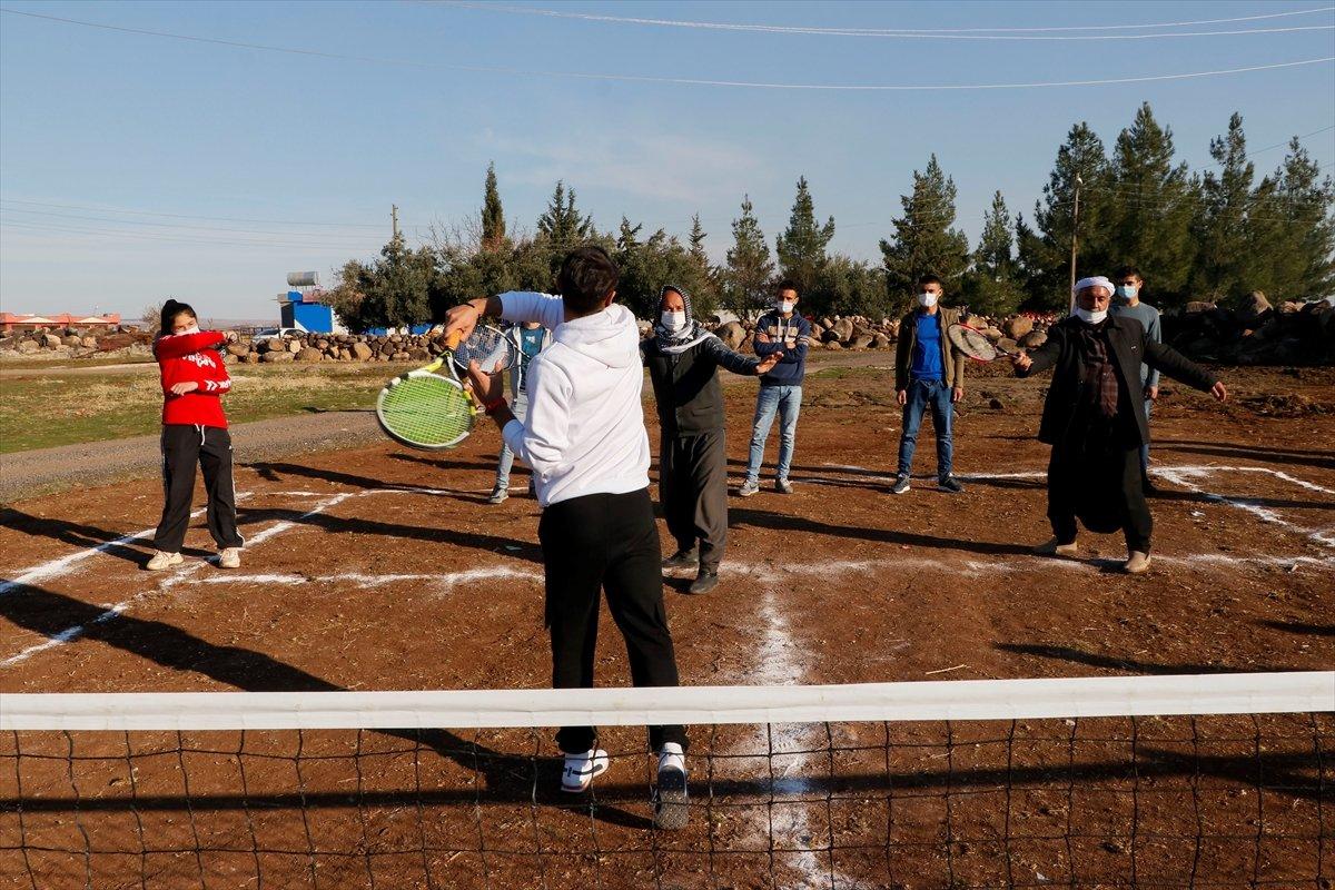 Şanlıurfa köylü tenis