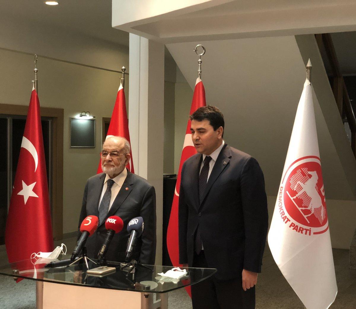 Temel Karamollaoğlu, Gültekin Uysal'ı ziyaret etti