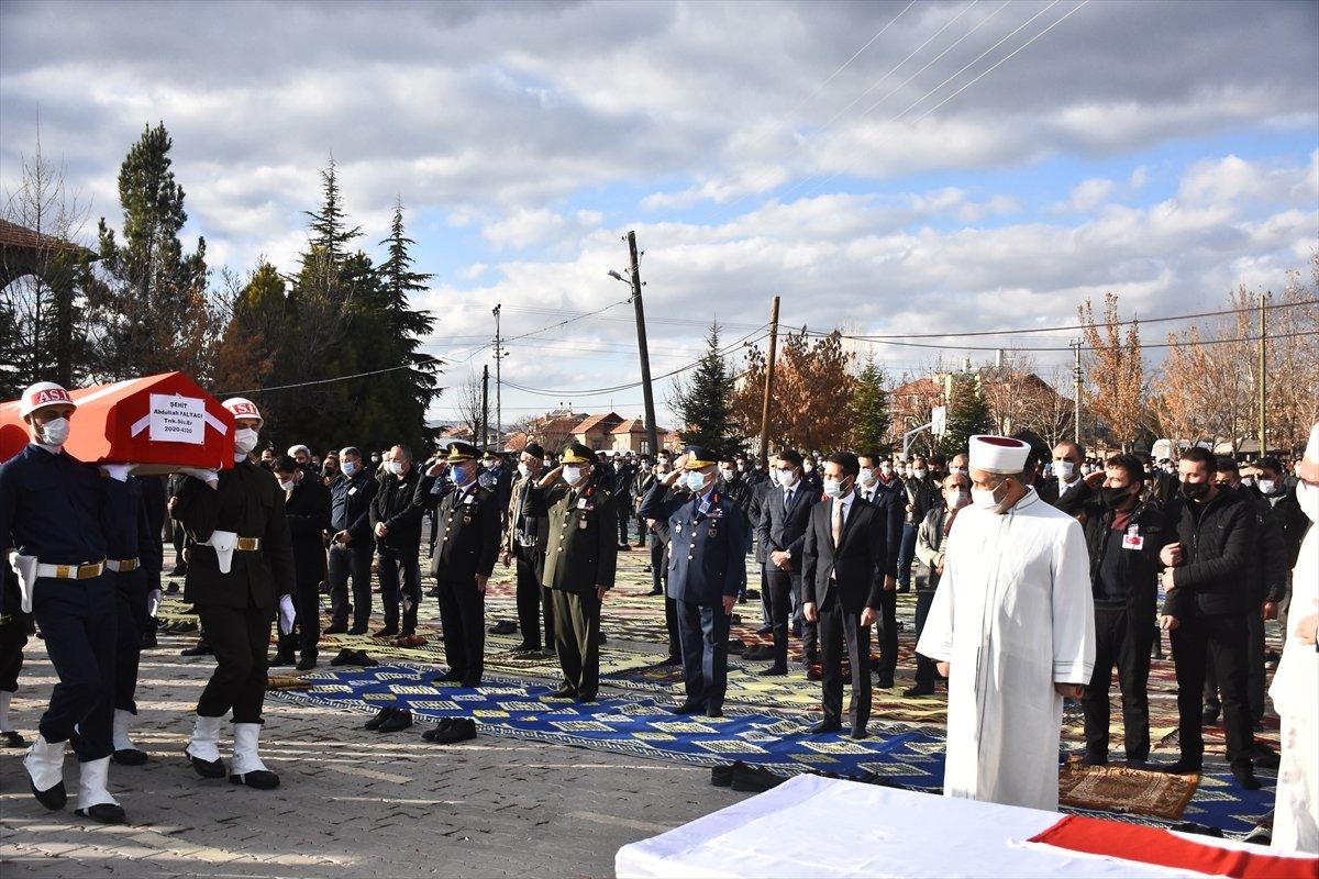 Silah kazasında şehit olan Abdullah Paltacı, Konya'da defnedildi
