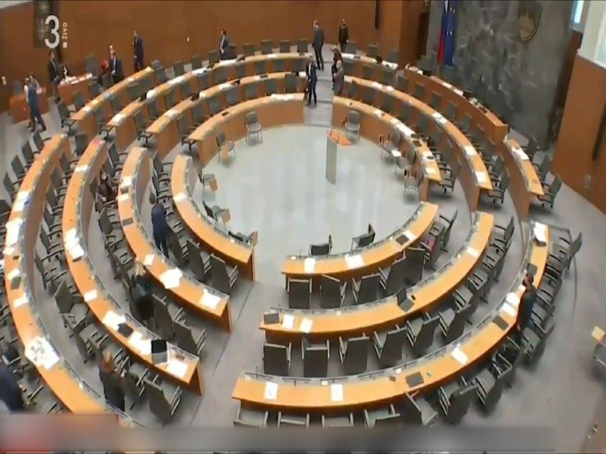 Hırvatistan'daki deprem Slovenyalı vekilleri korkuttu