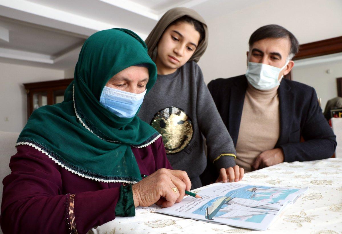 Van'da bir annenin azmi: 9 çocuğunu meslek sahibi yaptı