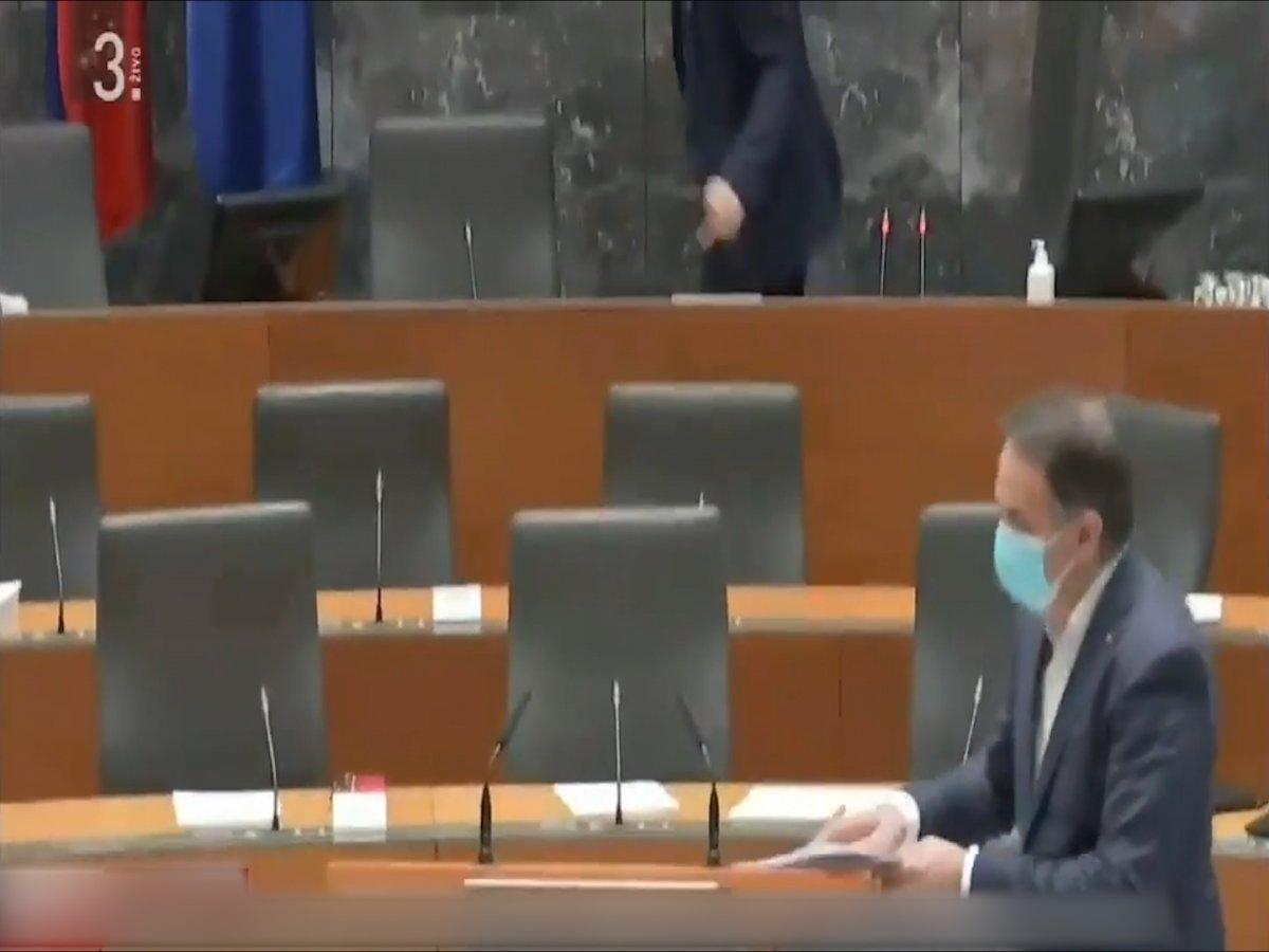 Hırvatistan'daki deprem Slovenyalı vekilleri korkuttu