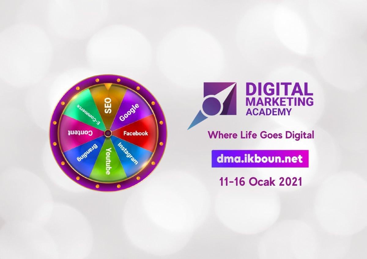 Boğaziçi Üniversitesi Digital Marketing Academy 11-16 Ocak'ta başlıyor