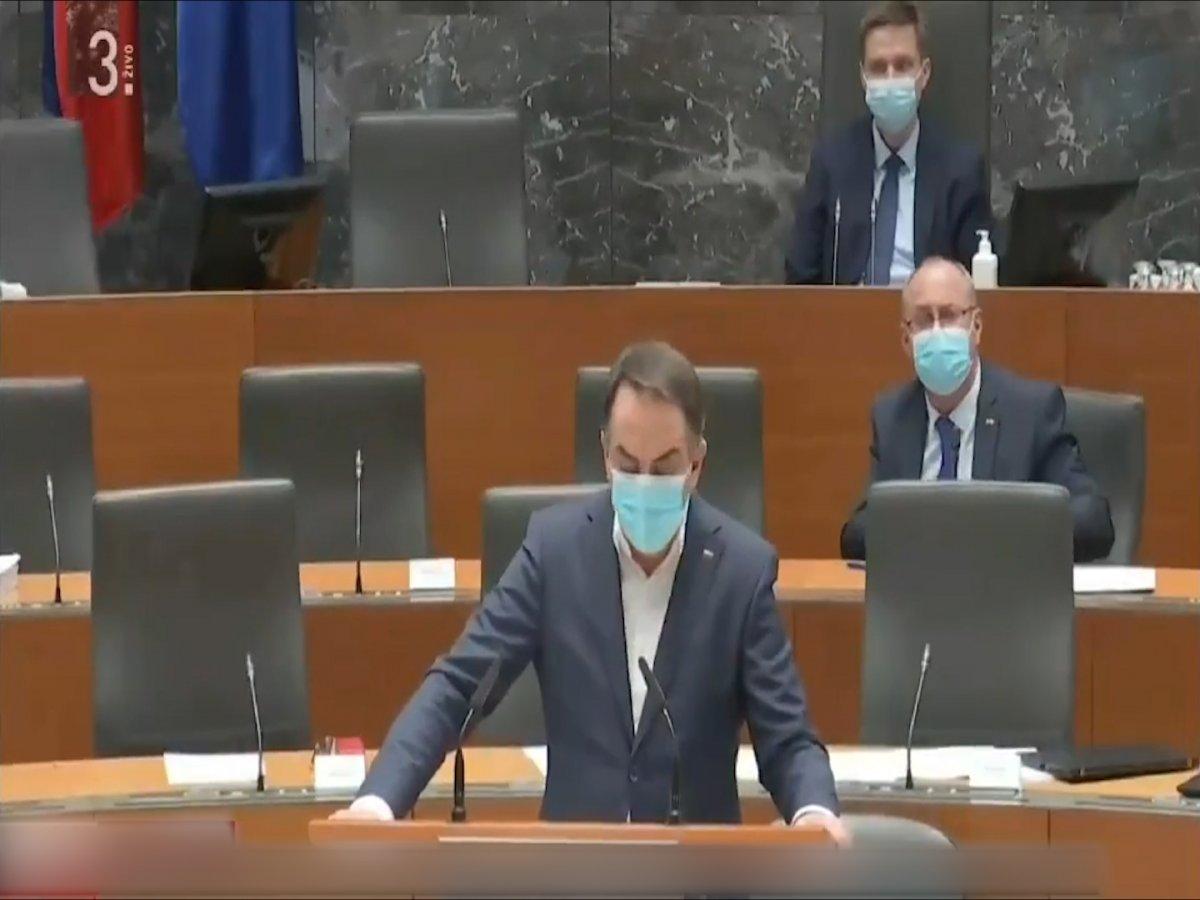 Hırvatistan'daki deprem Slovenyalı vekilleri korkuttu