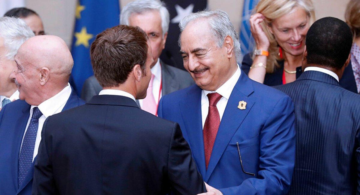 Fransa'dan Hafter'e Libya'da askeri çözüm yok çağrısı