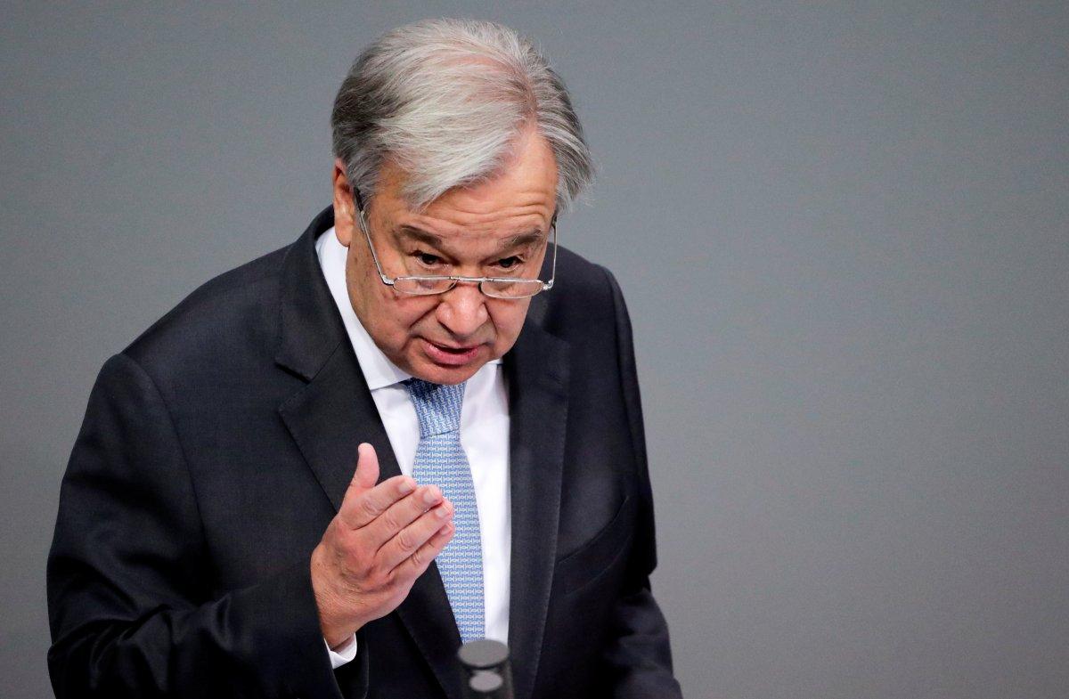 Antonio Guterres: 2021'i şifa yılı yapalım