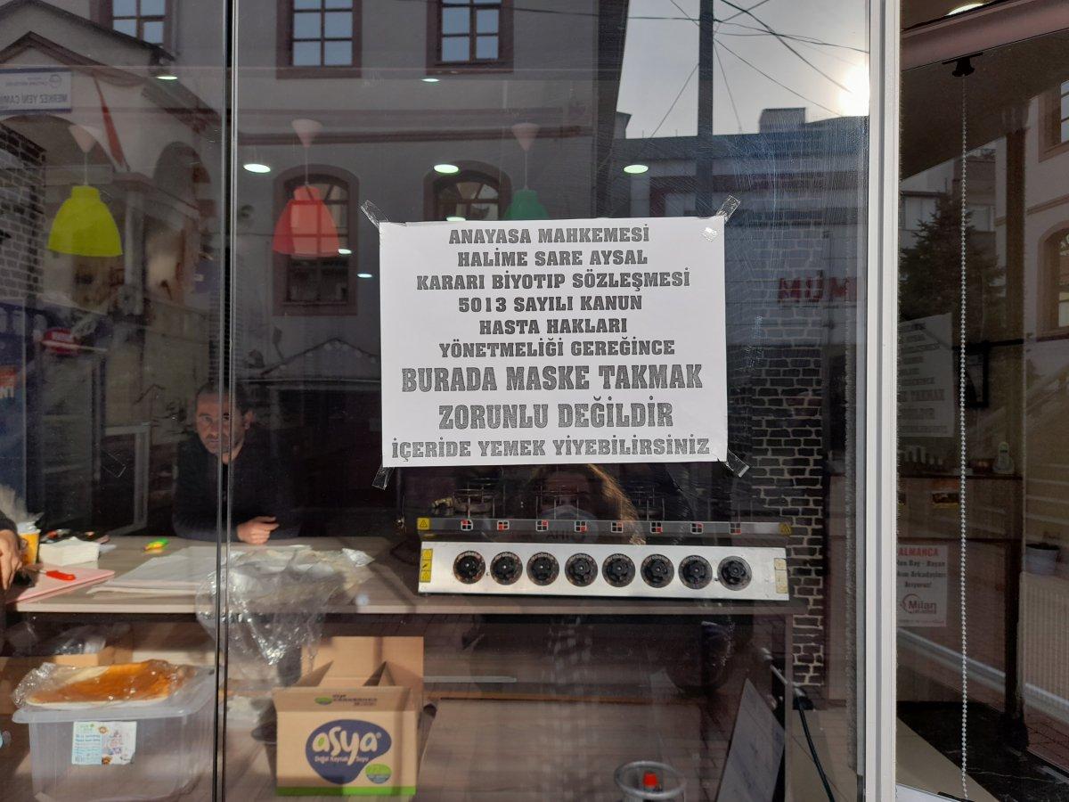 Zonguldak’ta iş yeri sahibi ile polis arasında ‘paket servis’ tartışması