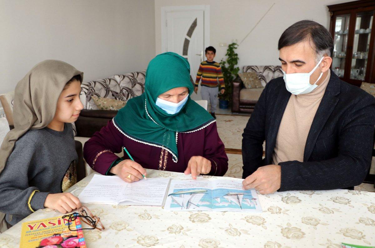 Van'da bir annenin azmi: 9 çocuğunu meslek sahibi yaptı