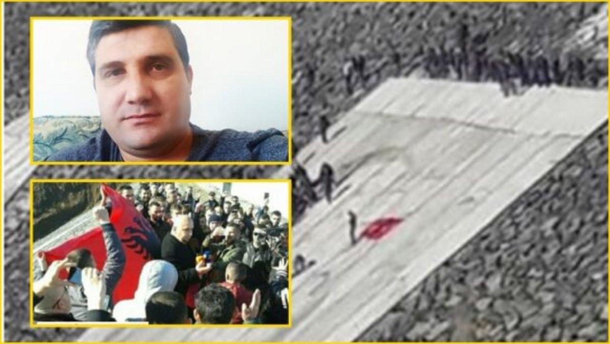 Arnavutluk Türk bayrağı