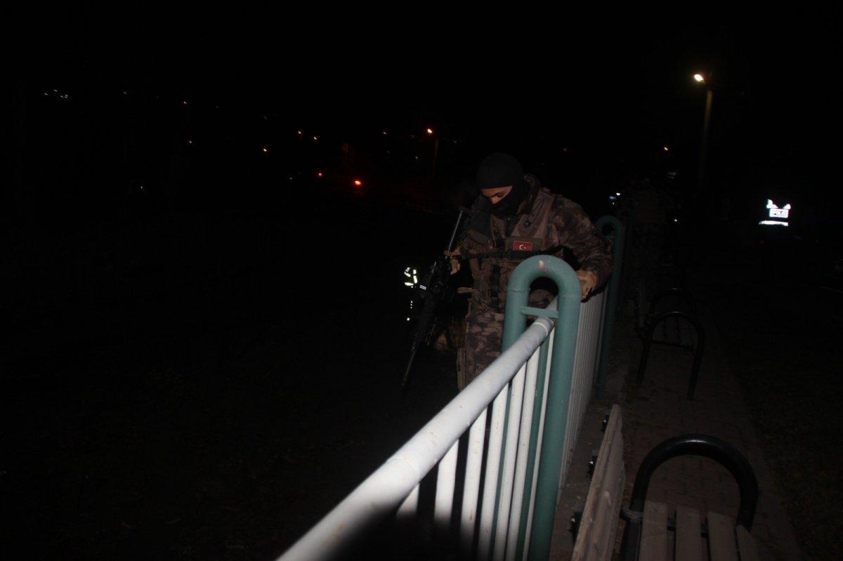 Kayseri'de polisi yaralayan şahıs yakalandı