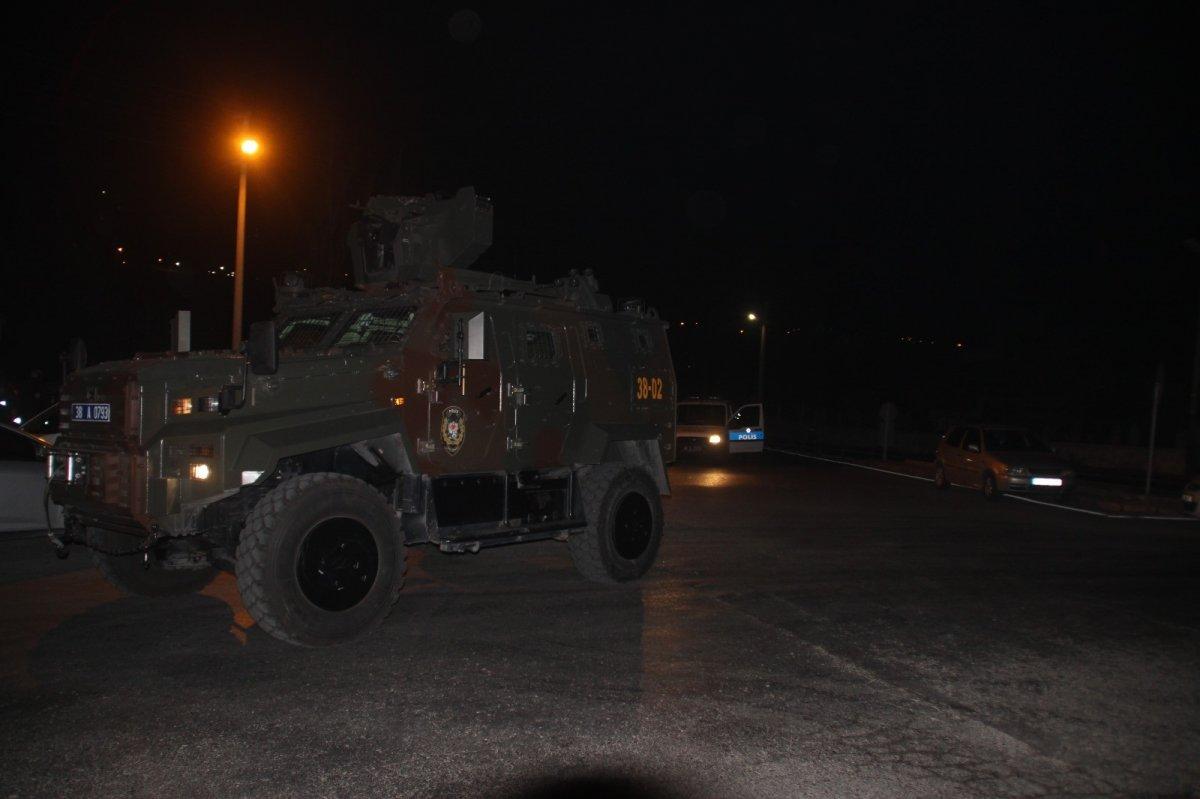 Kayseri'de polisi yaralayan şahıs yakalandı