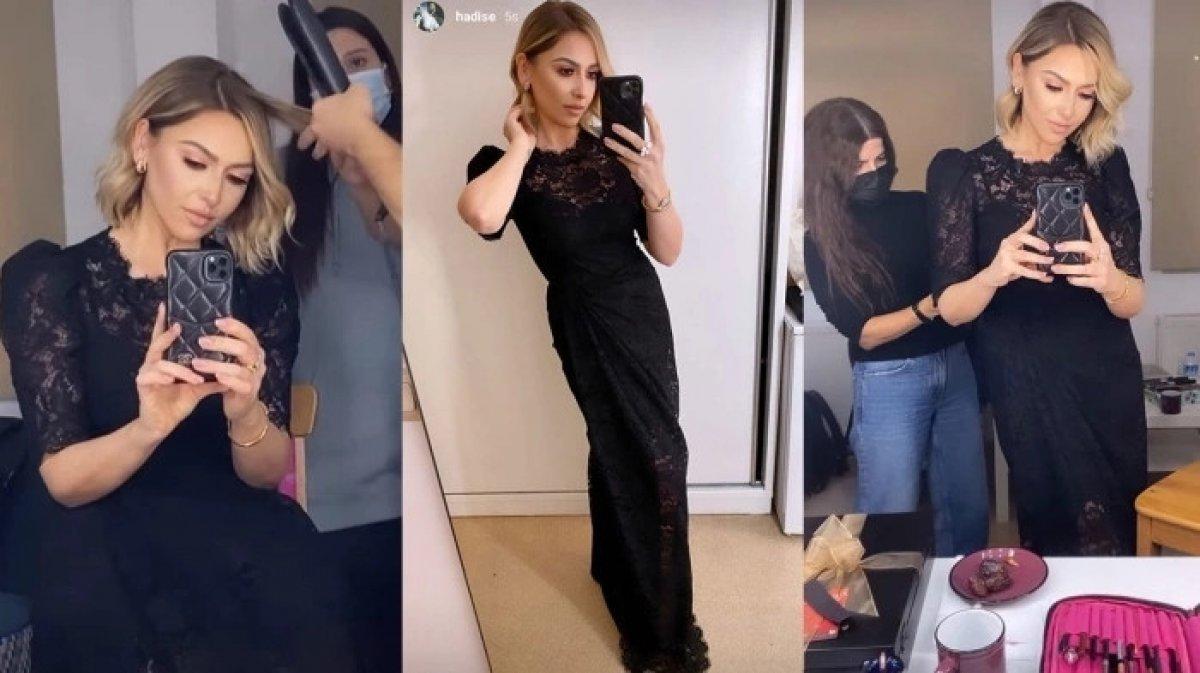 Hadise'nin yılbaşı elbisesi 43 bin TL