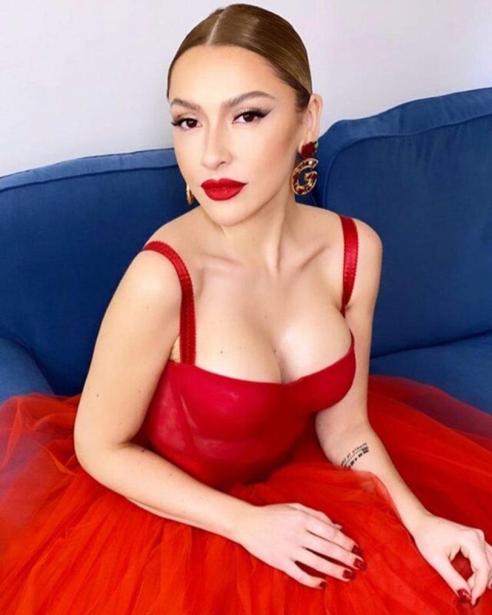 Hadise'nin yılbaşı elbisesi 43 bin TL