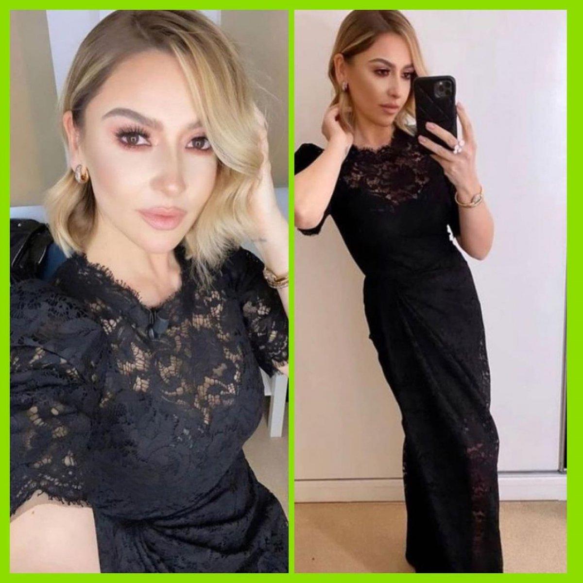 Hadise'nin yılbaşı elbisesi 43 bin TL