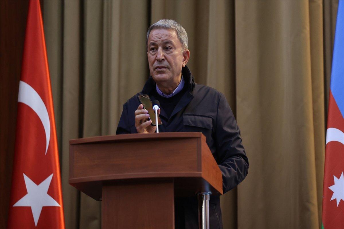 Cumhurbaşkanı Erdoğan, Bakü'de görev yapan Mehmetçiklere seslendi