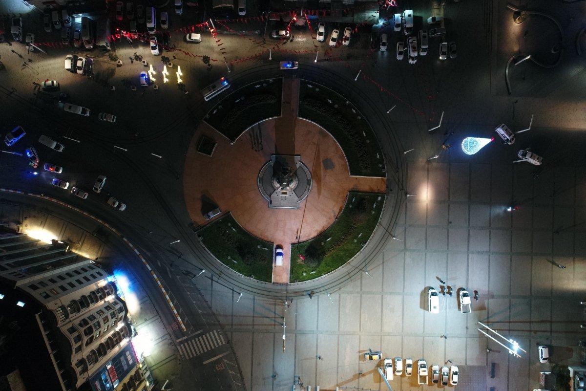 İstanbul'da sessiz yılbaşı