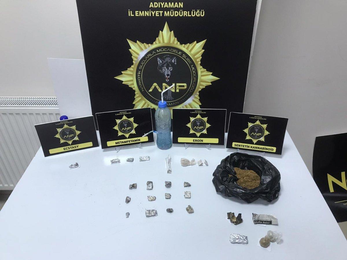 Adıyaman'da yılbaşı gecesi uyuşturucu partisine polis baskını