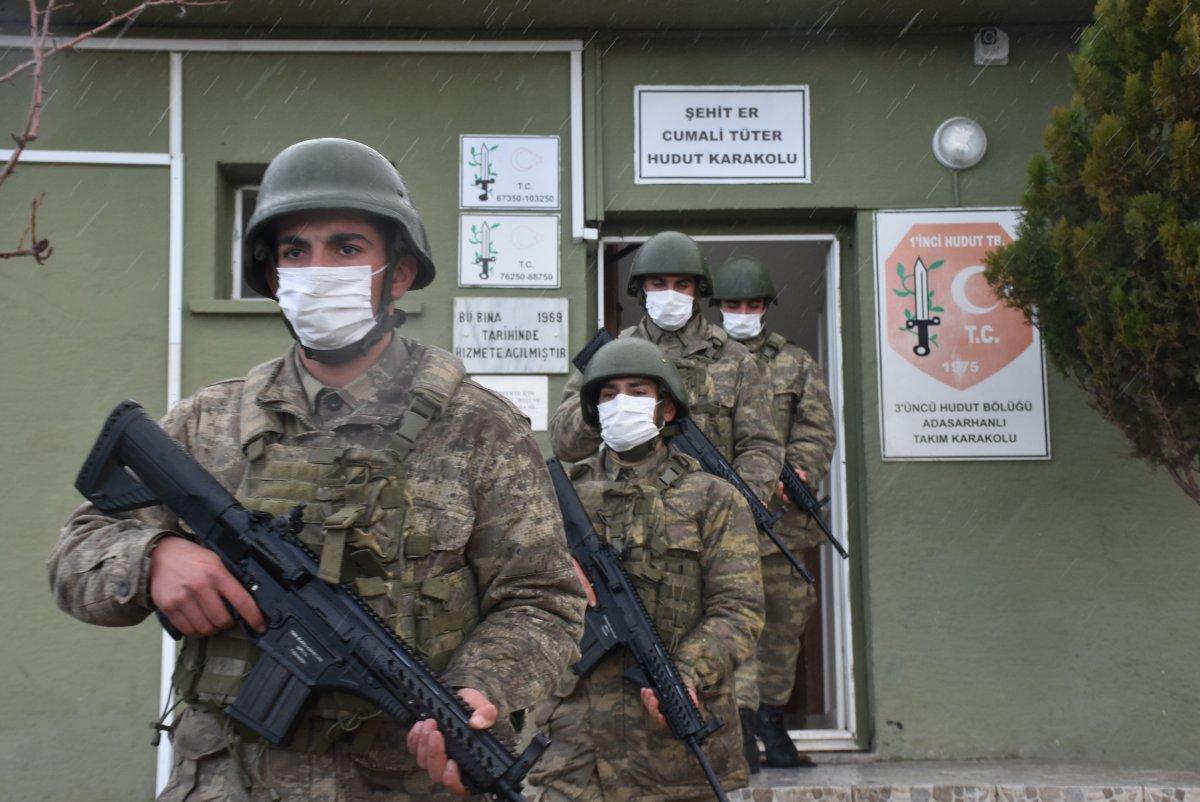 Hudut Kartalları, yeni yıla görev başında girdi