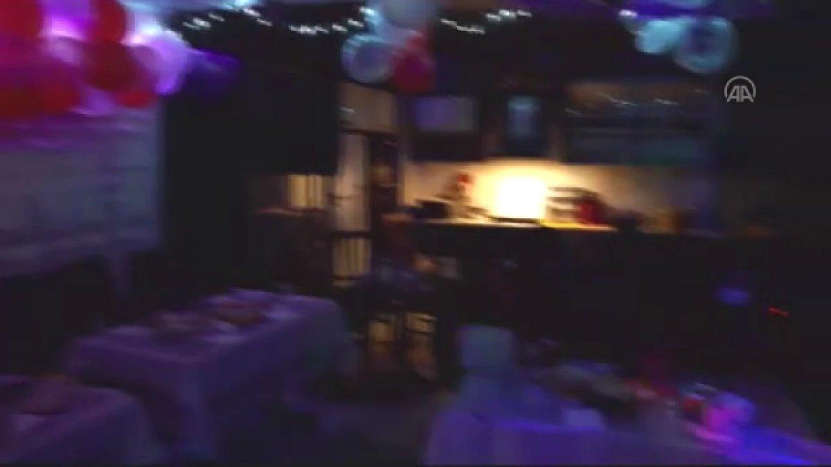 Silivri’de yılbaşı kutlaması yapılan villaya jandarma baskını