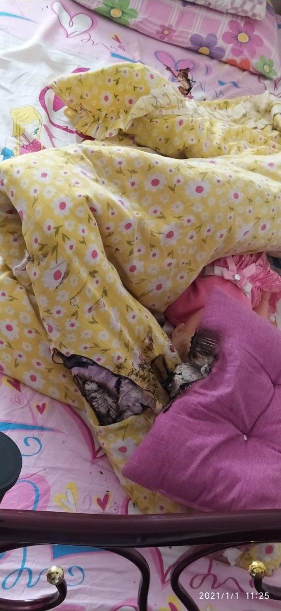 Mersin'de baba, önce çocuklarının evini sonra kendini yaktı