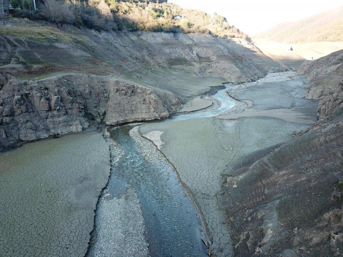 Yuvacık Barajı'nda su seviyesi yüzde 15'e düştü