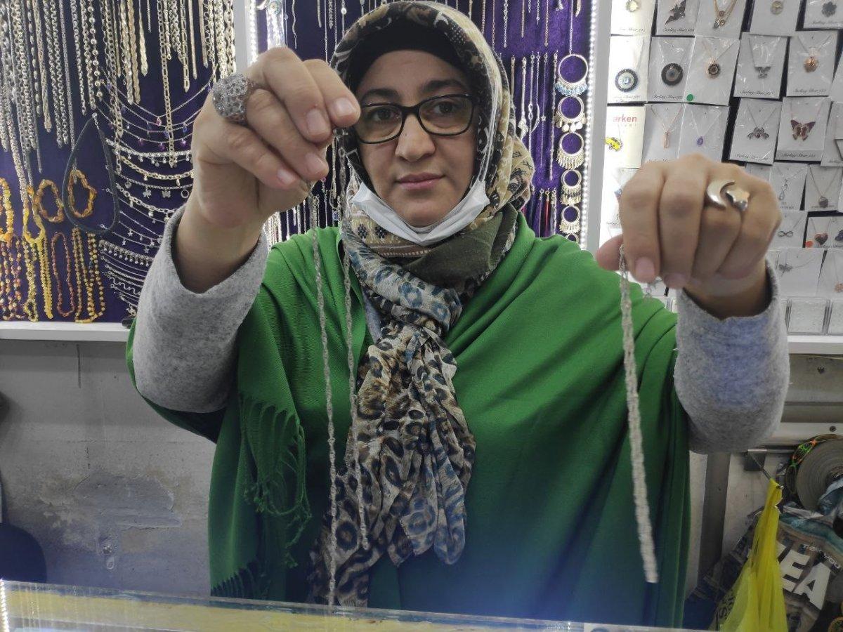 Esnaf uyardı: İnternetten alınan sahte gümüşe dikkat