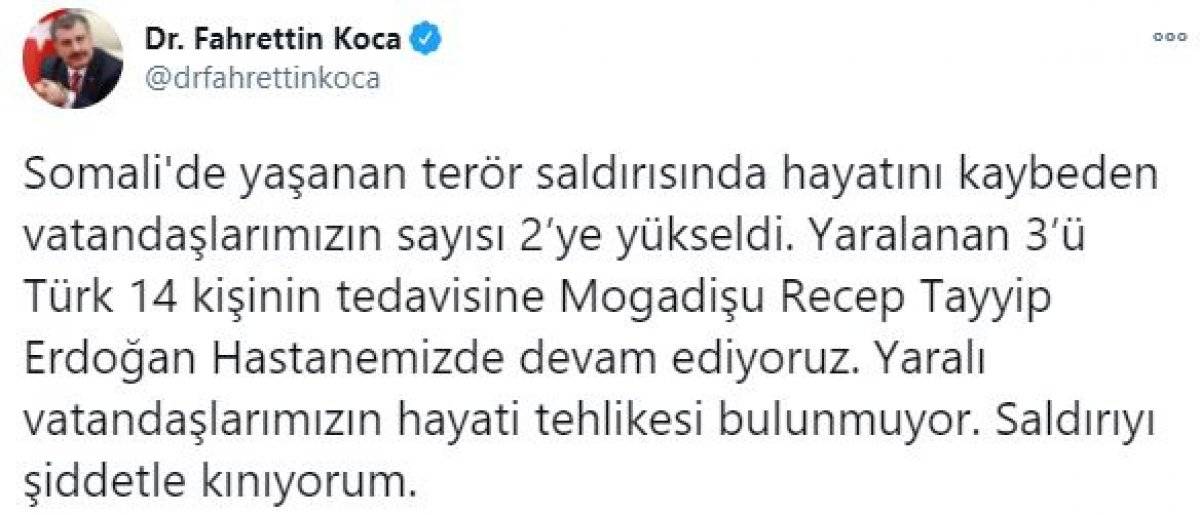 Somali'de Türk firmasına saldırı
