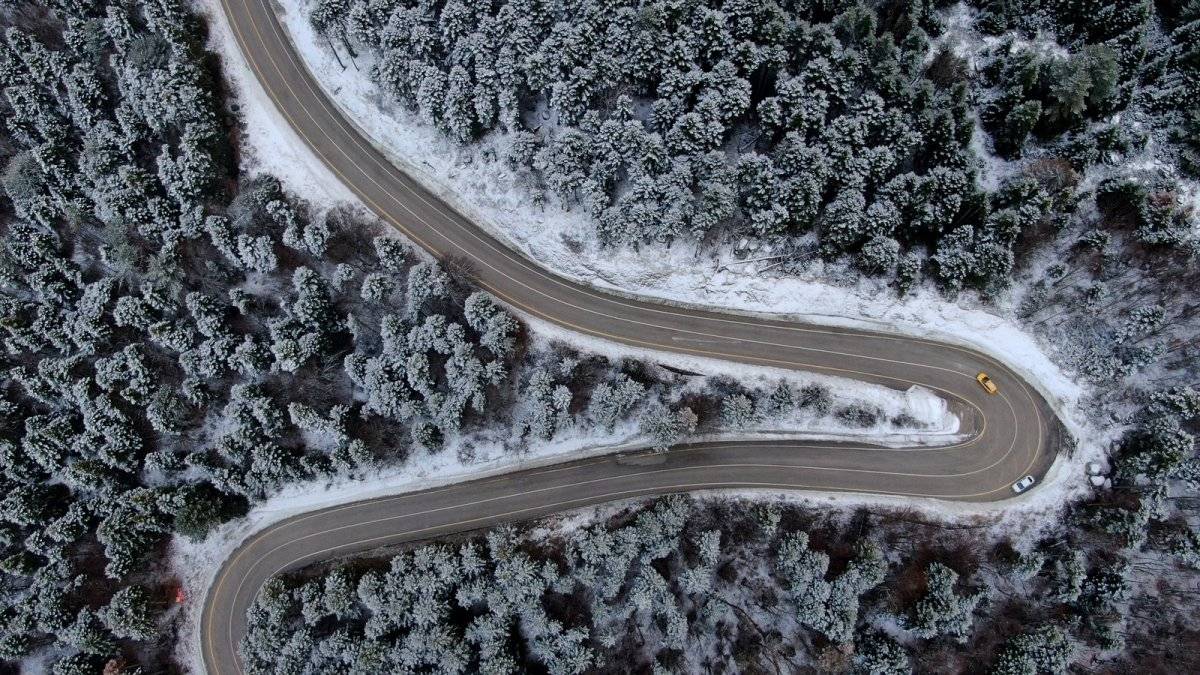Uludağ yeniden beyaza büründü