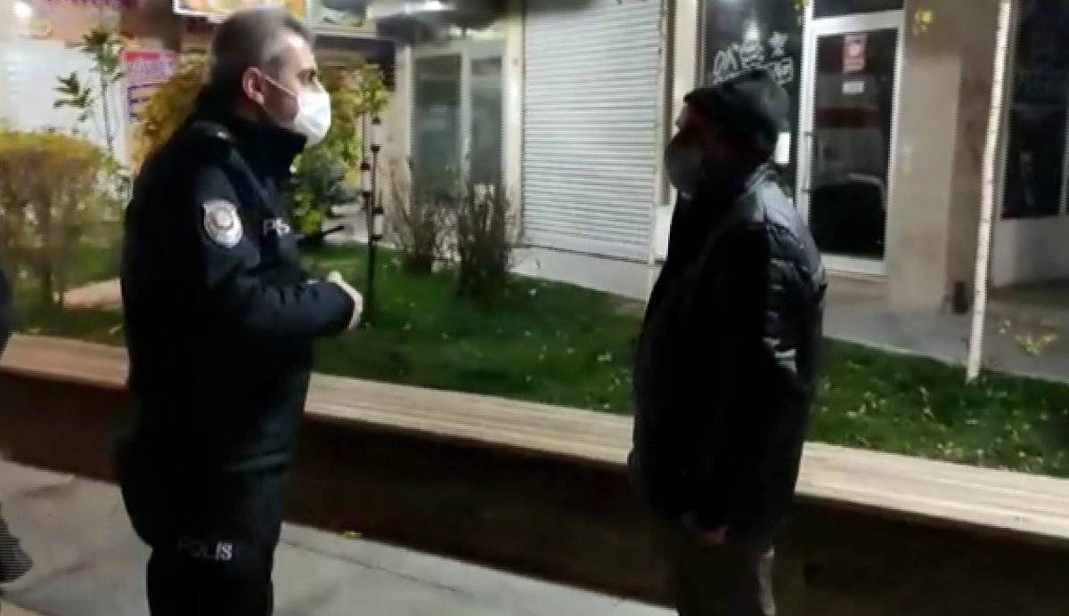 Nusaybin'de polis, sokakta yaşayan vatandaşı otele yerleştirdi