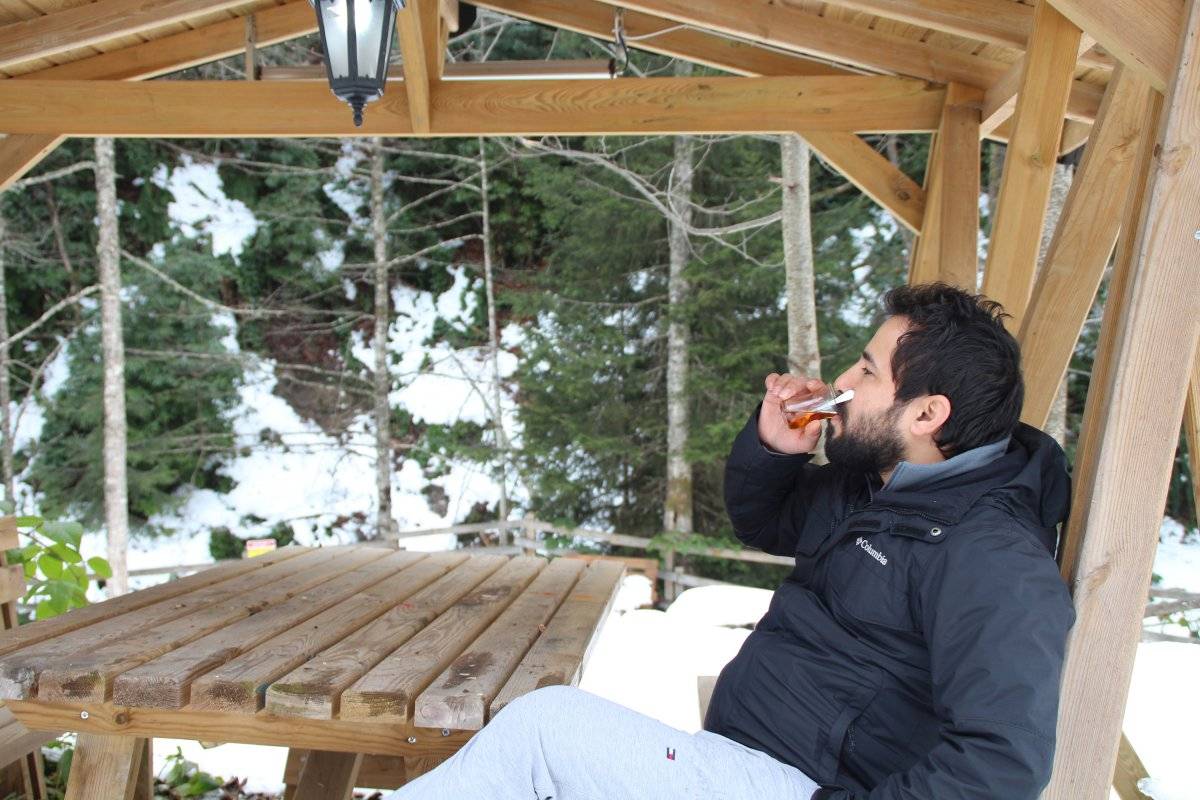 Ayder Yaylası, yılbaşı kısıtlamasında tatilcilerle doldu