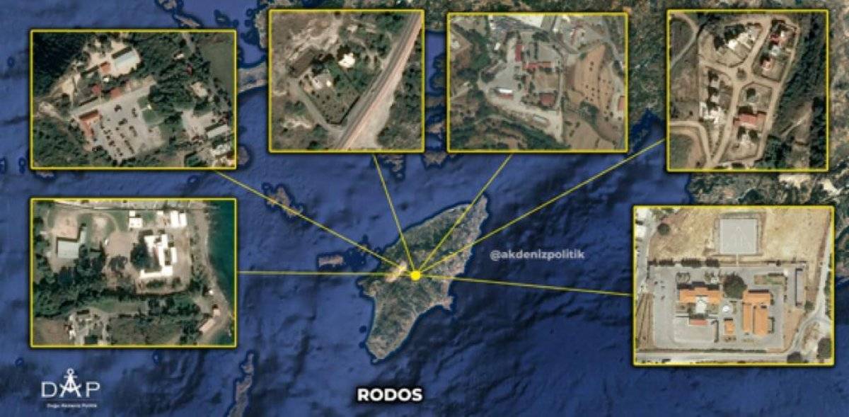 Yunanistan Genelkurmay Başkanı, Türkiye'den görünen adalara çıktı