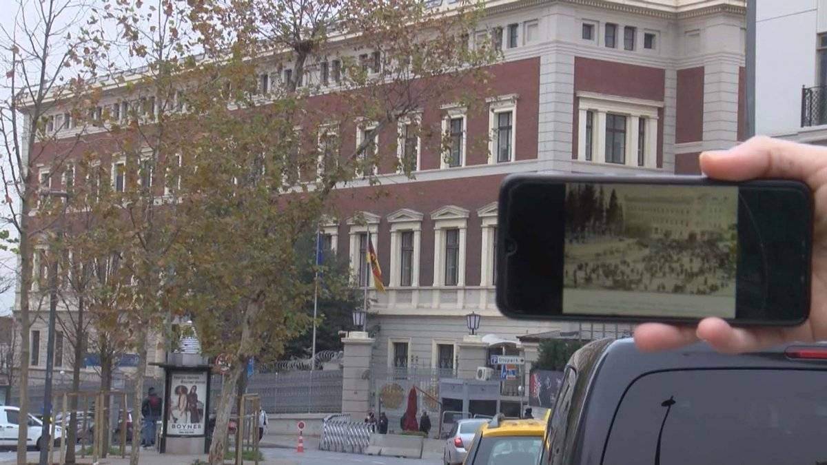 İbrahim Şinasi'nin mezarı 150 yıl sonra Beyoğlu'nda bulundu