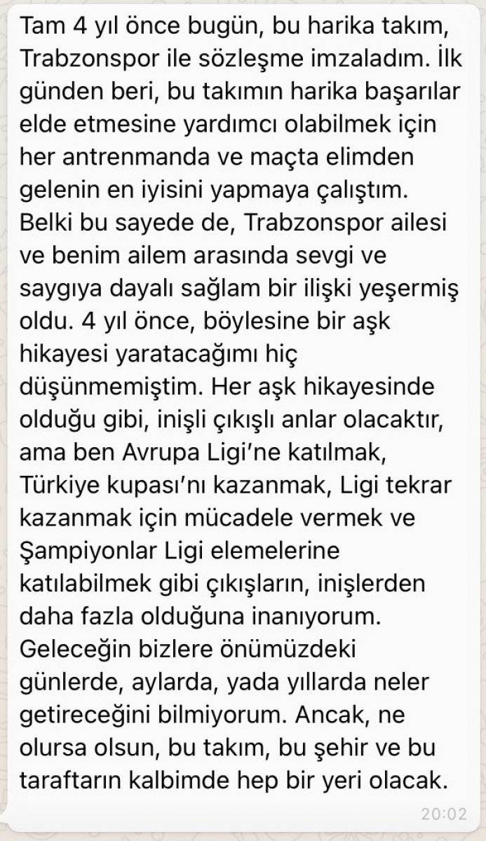 Joao Pereira'dan 'veda gibi' paylaşım