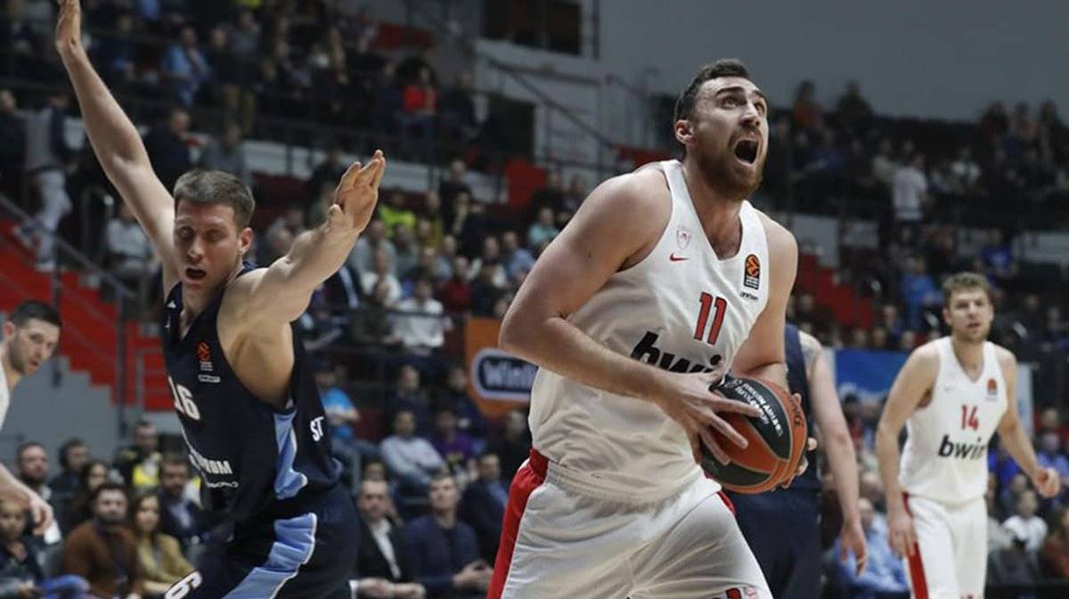 Euroleague'de aralık ayının MVP'si Nikola Milutinov