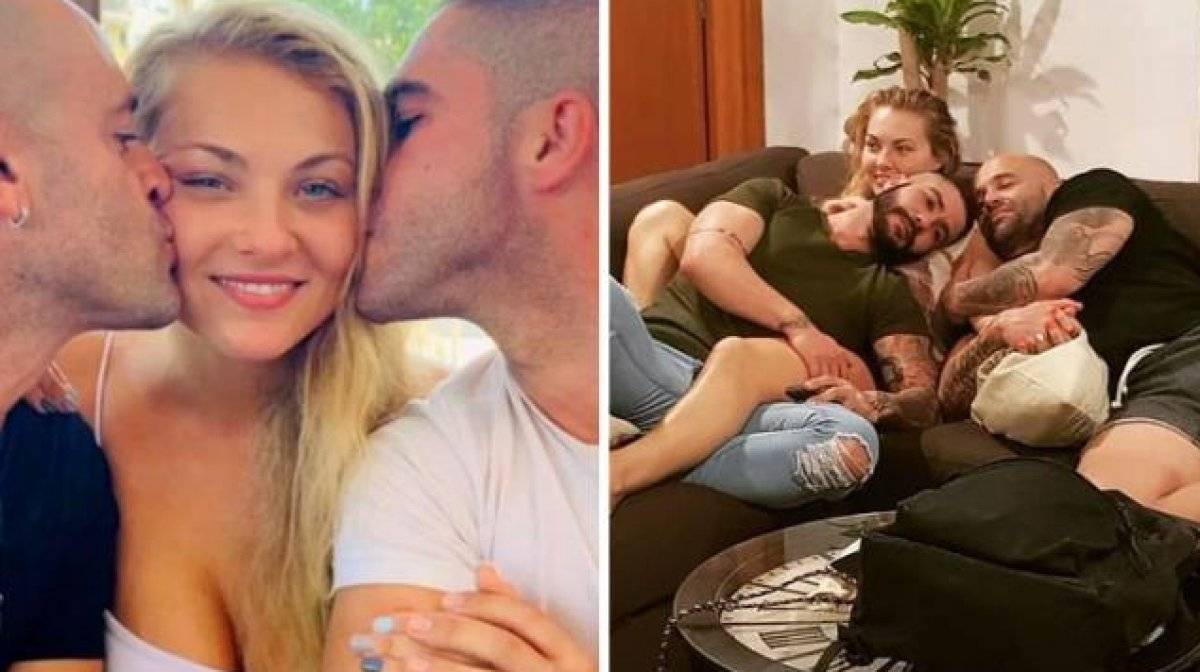 Barda tanıştıkları kadına aşık olup, üçlü ilişki yaşamaya başladılar